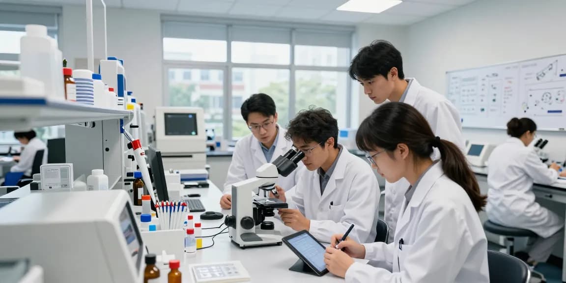 Laboratory team studying nucleic acids at mmoo05.com ensuring precision in molecular research.