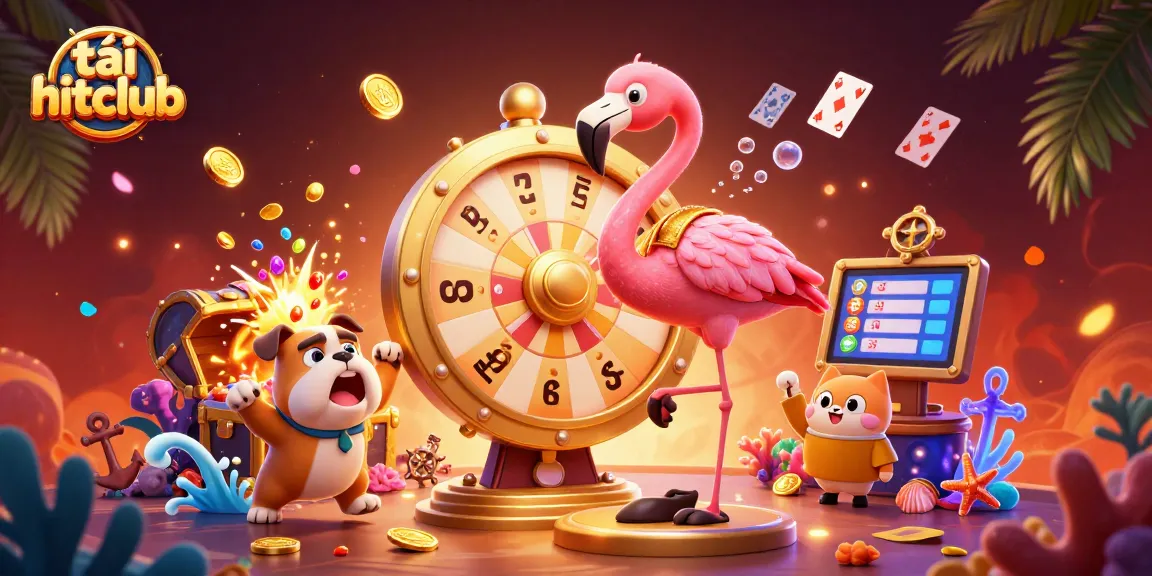 Spin the giant prize wheel in tải hitclub, where excitement and treasures await! Play now!