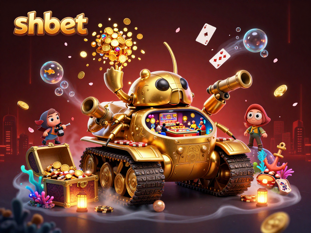 Experience thrilling action at SHBET with a golden beetle tank casino filled with excitement and treasures.