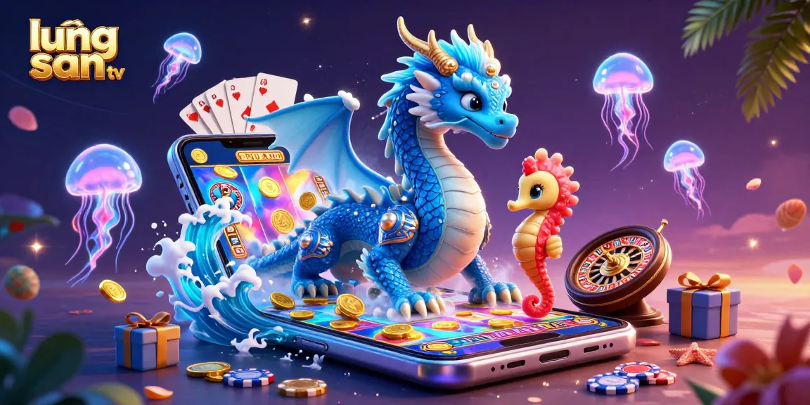 Experience thrilling gaming action with lương sơn tv's vibrant illustration of casino excitement.