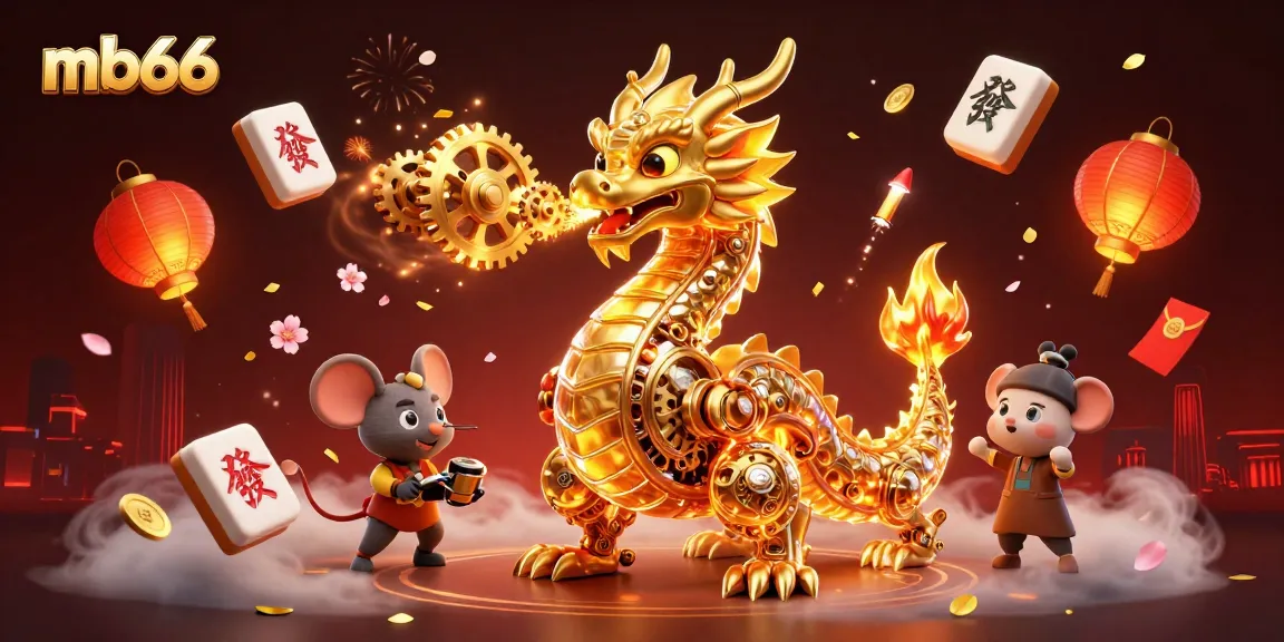 Experience thrilling gameplay at mb66 with our unique 3D dragon illustration reflecting excitement and innovation.