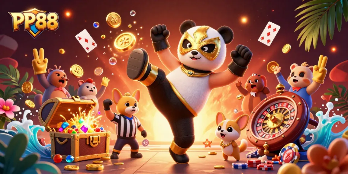 PP88 offers exhilarating casino adventures with vibrant characters and exciting gameplay elements.